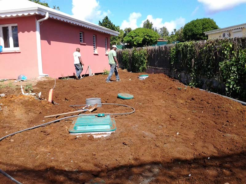 Système de récupération d'eau de pluie Martinique